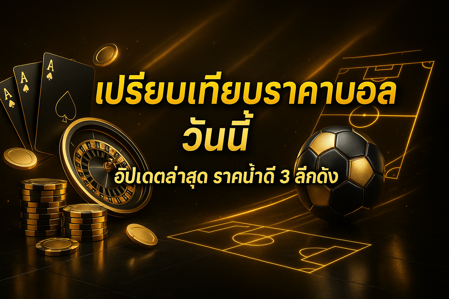 เปรียบเทียบราคาบอล วันนี้