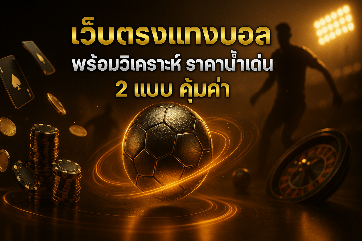 เว็บตรงแทงบอล พร้อมวิเคราะห์
