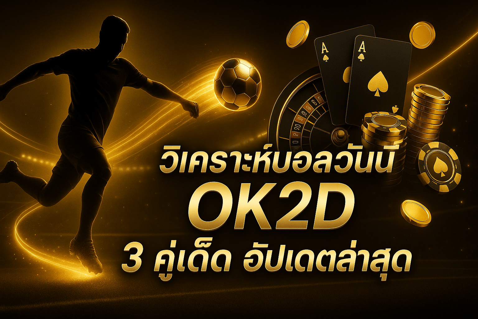 วิเคราะห์บอลวันนี้ OK2D