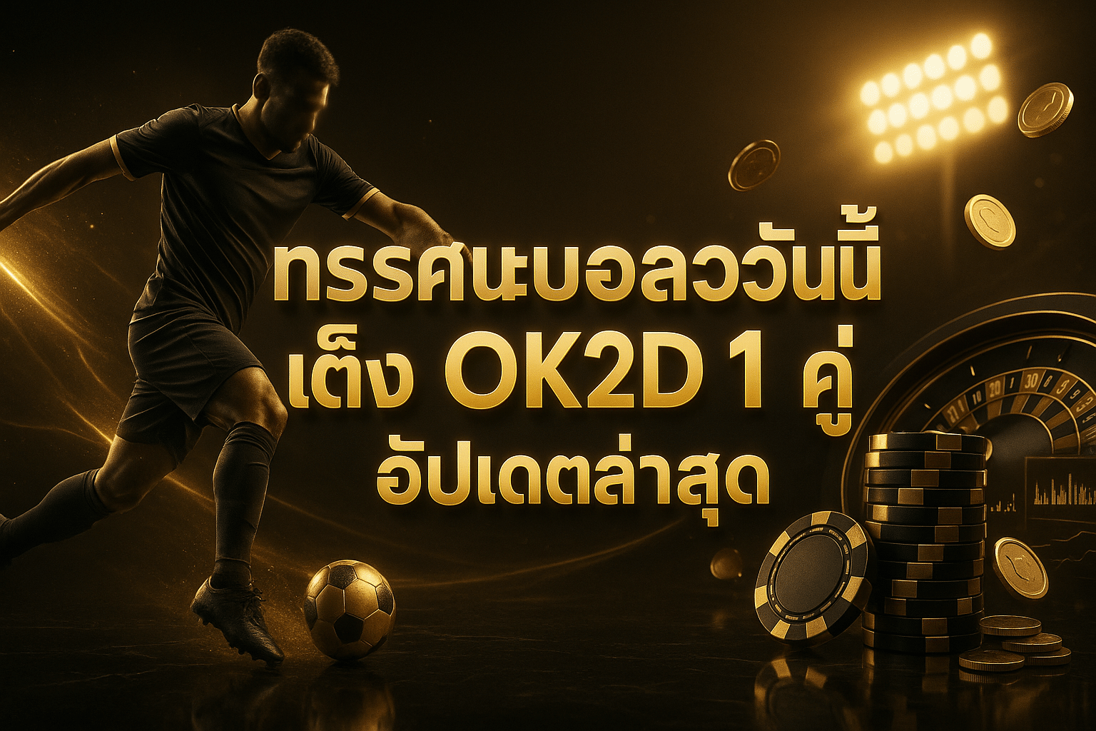 ทรรศนะบอลวันนี้ เต็ง OK2D